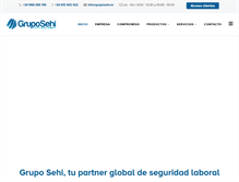 Tablet Screenshot of gruposehi.es